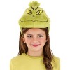 HalloweenCostumes.com One Size Fits Most   Grinch Face Headband, Black/Yellow/Yellow - 4 of 4