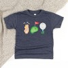 The Juniper Shop Golf Icons Watercolor Toddler Short Sleeve Tee - 3 of 4