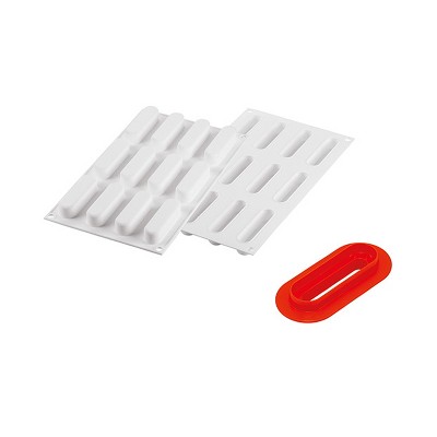 Silikomart "CAROLINE 30" Flexible Baking & Freezing Mold, 1 Oz., 12 Cavities