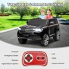 2 Seater Kids Ride On Truck, 12V Battery Powered Electric Vehicle w/Remote Control, 3 Speeds, Led Lights, Music & Horn, Spring Suspension Boys Girls - 2 of 4