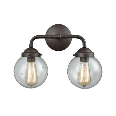 Thomas Lighting Beckett 2 - Light Vanity in  Oil Rubbed Bronze