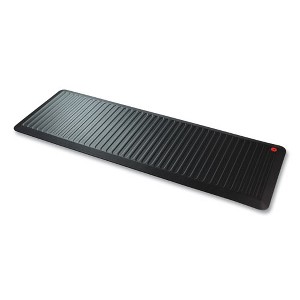 Floortex AFS-TEX 6000X Anti-Fatigue Mat, Rectangular, 23 x 67, Midnight Black - 1 of 4
