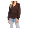 Women's Shirred V-Neck Top - Karen Kane - 2 of 4