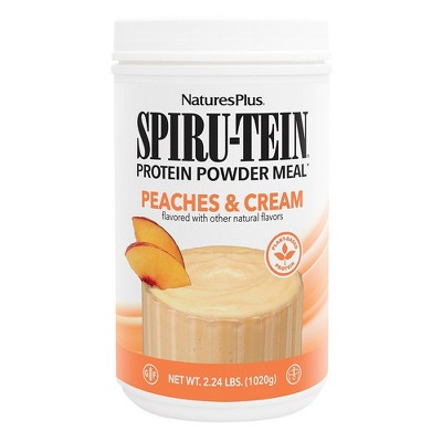 Spiru-Tein Protein Peaches & Cream by Nature's Plus  -  2.24 lbs Powder