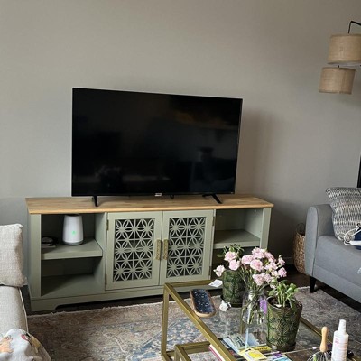 Mirrored tv cheap stand target