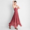 Women's Sleeveless Flutter Hem Maxi Dress - Future Collective - 3 of 3