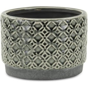 Cheung's Zajedani Gray Wide Lattice Pot Small - 1 of 1