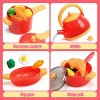 Skirfy 46 Pcs Kids Kitchen Accessories Playset with Light and Sound, Play Pots and Pans, Cooking Utensils, Kitchen Toys for Girls and Boys - 3 of 4