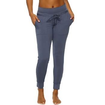 90 Degree By Reflex - Women's Slim Fit Side Pocket Ankle Jogger - Heather  Charcoal - Medium : Target
