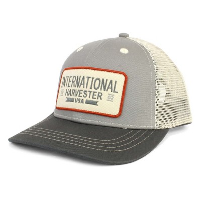 International Harvester Tri-Tone Patch Mesh Back Trucker Cap A3494