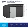 Suncast Modernist 10 ft. x 7 ft. Barn Door Storage Shed - 2 of 4