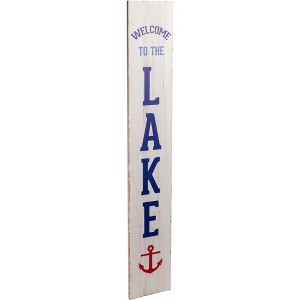 Pavilion Gift Company - Welcome - 48" Wooden Sign - Wall Sign Panels - 1 of 4