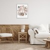 Stupell Industries Little Ghosts with Botanicals Framed Giclee Art, Gray, 24" x 30" - 3 of 4