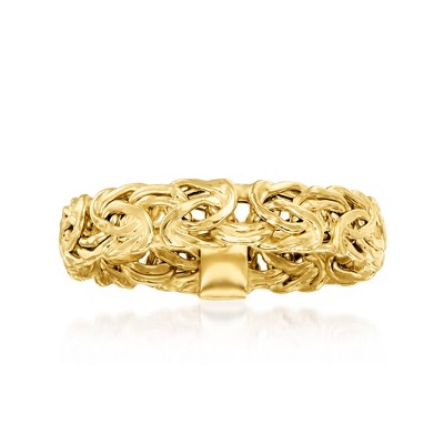 Ross-Simons 10kt Yellow Gold Byzantine Ring