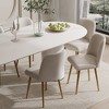 SpassWay 34"H 23"W Dining Chairs Accent Chairs Sitting Chairs Set of 2 - 2 of 4
