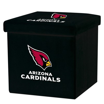 NFL Franklin Sports Arizona Cardinals Storage Ottoman with Detachable Lid