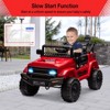 Acekool 12V Kids Ride-On Truck with Remote, Bluetooth, LED Lights & Spring Suspension - 3 of 4