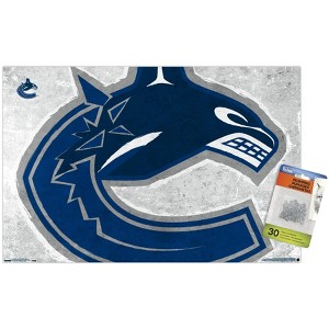 Trends International NHL Vancouver Canucks - Logo 19 Unframed Wall Poster Prints - 1 of 4