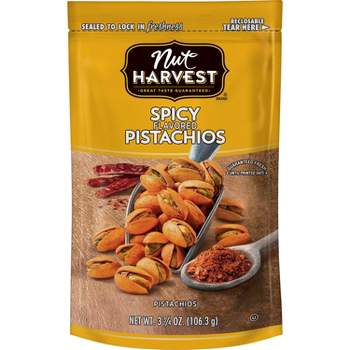 Nut Harvest Spicy Pistachios - 3.75oz