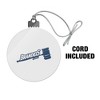Brandeis University Secondary Logo Acrylic Christmas Tree Holiday Ornament - 3 of 4