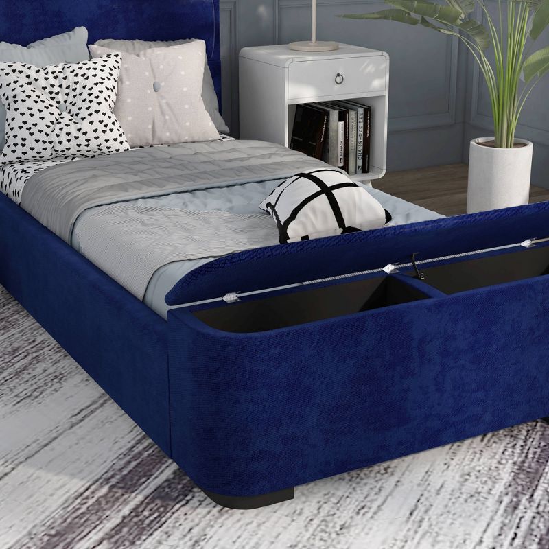 Nirlen Upholstered Bed with Storage - HOMES: Inside + Out, 4 of 7