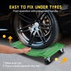 Car Dolly Set of 2, 5000LBS Capacity Heavy Duty Wheel Dolly, Vehicle Dolly Jack for Tire Auto Repair Moving - 4 of 4
