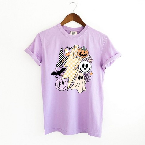 Simply Sage Market Women's Lightning Bolt Halloween Short Sleeve ...