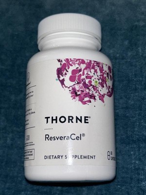 Thorne Resveracel - Nicotinamide Riboside With Quercetin Phytosome And ...