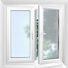 Unique Bargains Adhesive Vinyl Privacy Glass Door Window Frosted Film Roll 39" x17.7" - 4 of 4