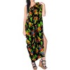 LA LEELA Women's Beachwear Summer Beach Bikini Wraps Sarong Swimwear Swim Cover Up Wrap Skirt Swimsuit Pareo Coverups for Women One Size Black,Floral - 4 of 4