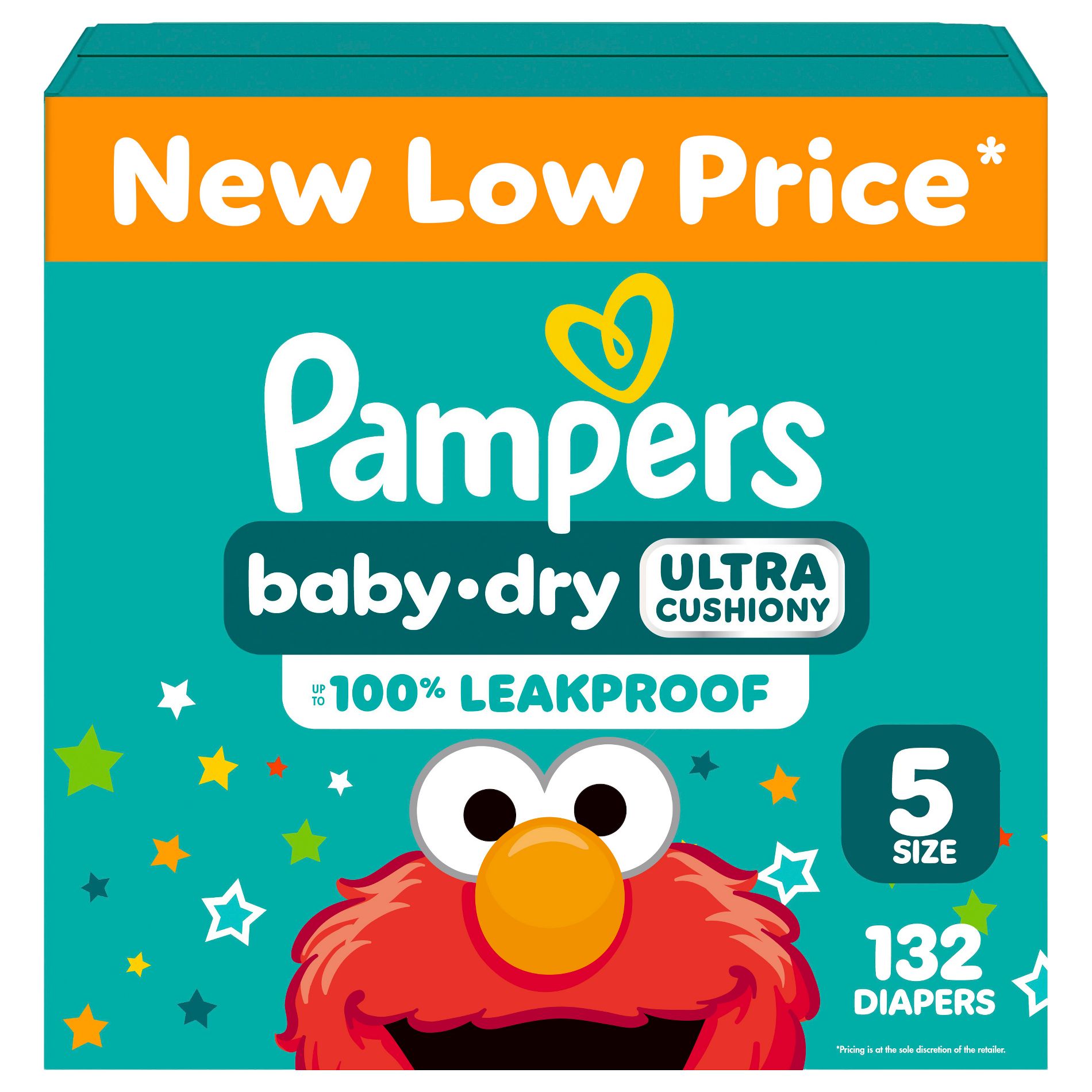 Pampers Baby Dry Diapers Pack - Size 5 - 132ct