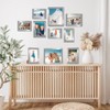 Americanflat 10 Piece Silver Gallery Wall Picture Frame Set with 8x10, 5x7, and 4x6.Picture Frames For Wall or Desk - 4 of 4