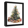 Creative Products Christmas Tree Presents 12.73 x 15.73 Black Framed Canvas - 2 of 4