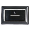 Gibson Home Urban Cafe 2 Piece 12 Inch Rectangle Stoneware Platter Set in Gray - 4 of 4