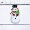 Collections Etc Christmas Snowman Hanging Kitchen Towel - 2 of 3