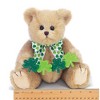 Bearington Conner Clovers Irish Plush Stuffed Animal Teddy Bear, 10 inches - 2 of 3