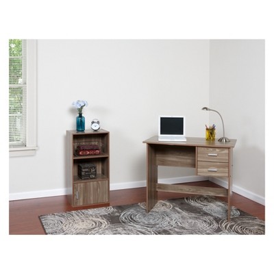 Adina 2 drawer writing desk deals white