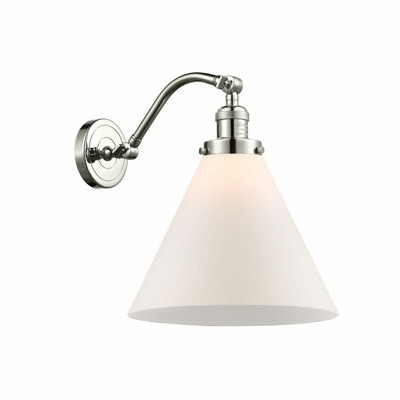 Cone - 1 Light Wall Sconce In Industrial Style-14 Inches Tall and 12 Inches Wide