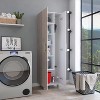 Depot E-Shop Cleaning Cabinet with Five Shelves and Broom Hangers - 3 of 4