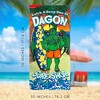 Toy Vault Cthulhu Dagon Surf Shop Beach Towel; 70 x 30 Inches H.P. Lovecraft Swim Towel - 3 of 4