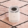 Air Purifier for Home Bedroom, 3-in-1 Filter Cleaner with Fragrance Sponge, Quiet and Portable for Smoke, Allergies, Pet Dander, Odor, and Dust - 3 of 4