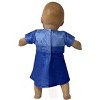 Doll Clothes Superstore Blue Sparkle Dress Fits 14-16 Inch Baby Dolls - image 4 of 4