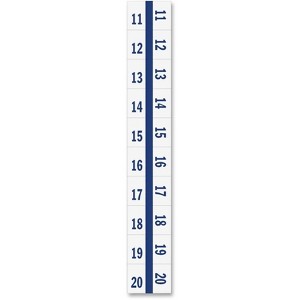 Tabbies Legal Index Tabs 11-20 100 Tabs/PK Blue Edge 58001 - 1 of 1