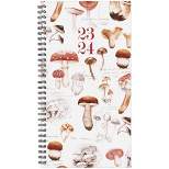 Willow Creek Press 2023-24 Academic Weekly Planner 3.5"x6.5" Softcover Spiral Mushroom Study