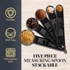 5 Pc measuring spoon - Plastic - 3 of 4