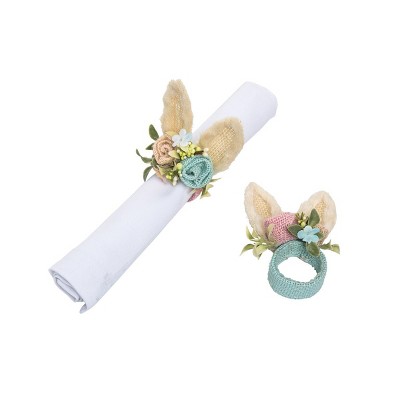 Gallerie II Springtime Rabbit Ears Napkin Ring A/2