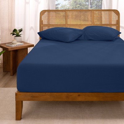 Organic Cotton Jersey Fitted Sheet by Bare Home
