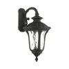 Livex Lighting Oxford 1 - Light Wall Light in  Textured Black - 3 of 4