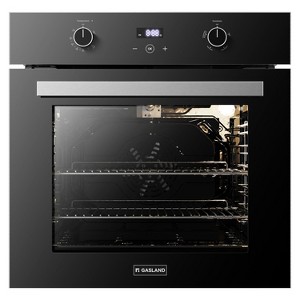 GASLAND 24 in. Built-In Single Natural Gas Wall Oven with Rotisserie and Mechanical Knobs Control, Black, Pro GS606DB - 1 of 4