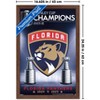 Trends International NHL Florida Panthers - 2025 Stanley Cup Team Logo Framed Wall Poster Prints - 3 of 4